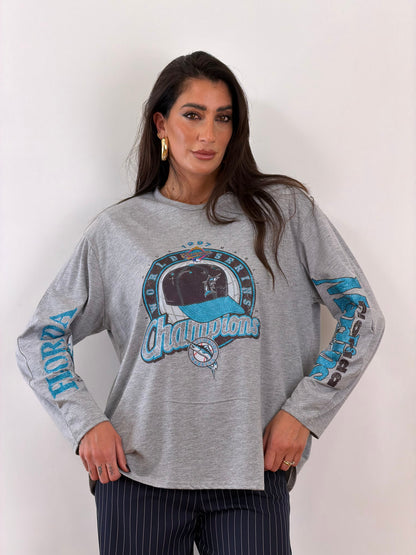 T-shirt Champions grigia 876
