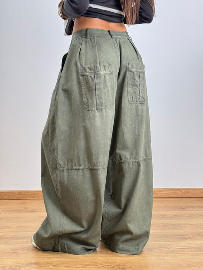 Pantalone SUPER OVER GREEN 43802