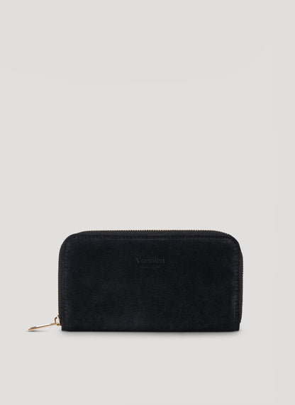 Set Mayfair Camoscio e pelle Nero