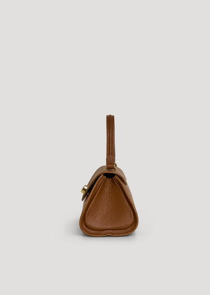Borsa Florence in pelle Togo Cuoio
