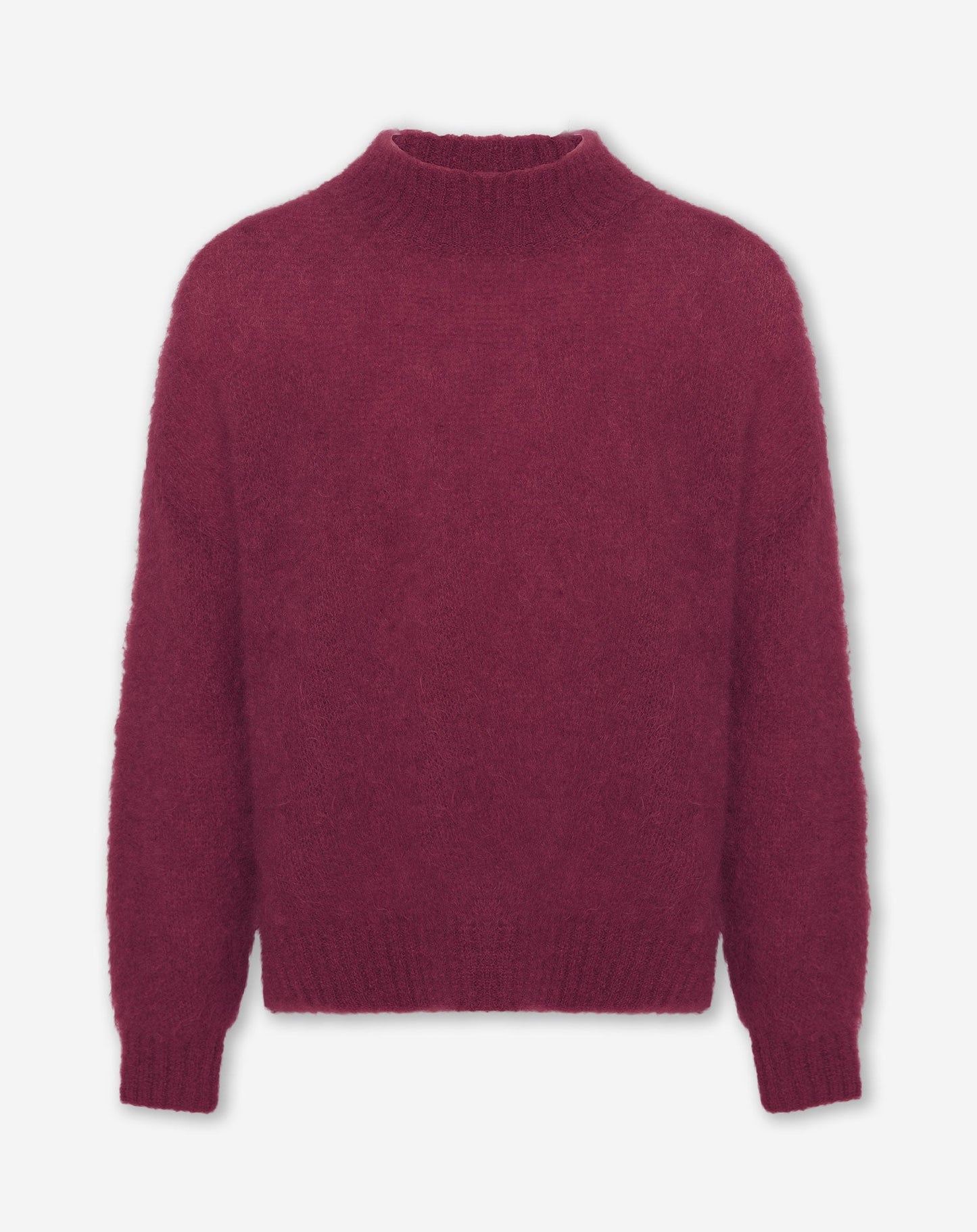 LEAH MOHAIR KNIT CHERRY