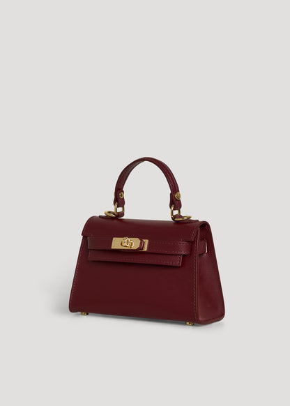 Borsa Victoria in pelle Epson Borgogna