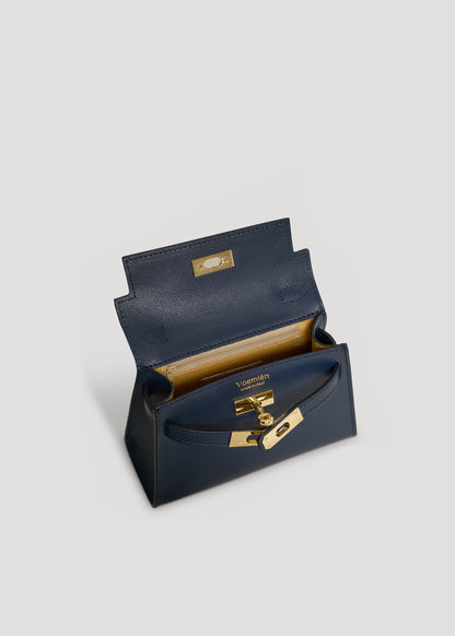 Borsa Victoria in pelle Epson Blu Navy