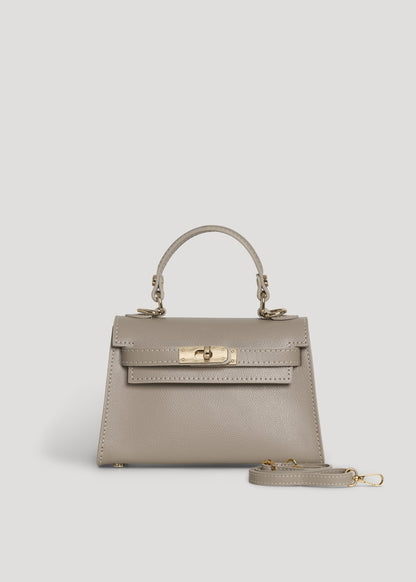 Borsa Victoria in pelle Epson Tortora
