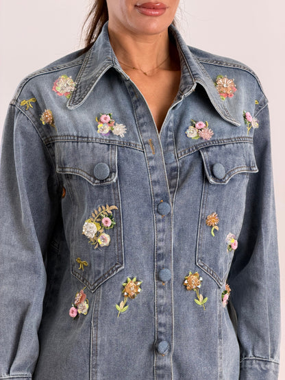 Camicia Denim Botanical 867
