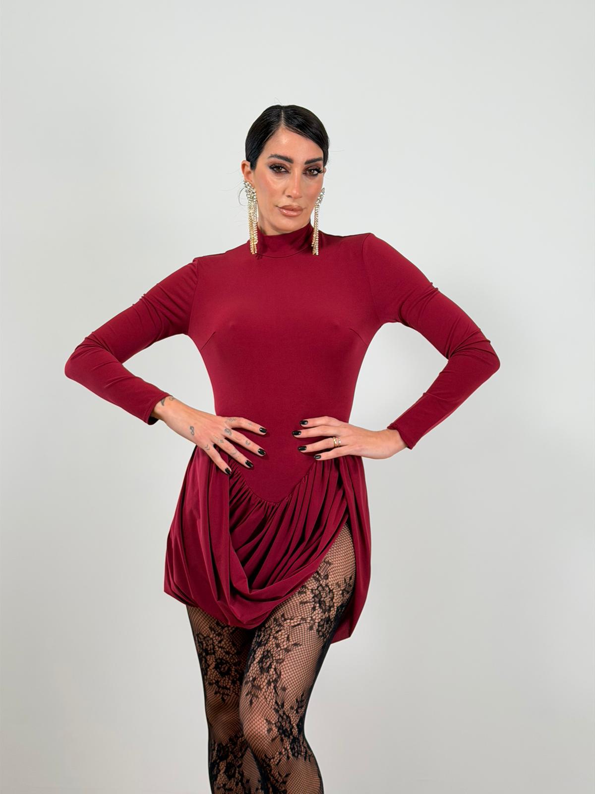 Abito tutina bordo lycra 80104
