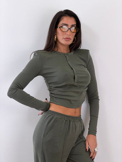 Coordinato Just West verde M3231