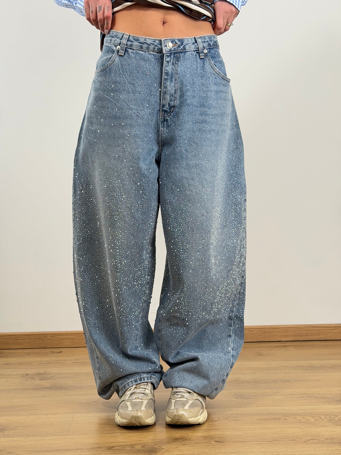 Jeans BALLOON SUPER SHINE A3114