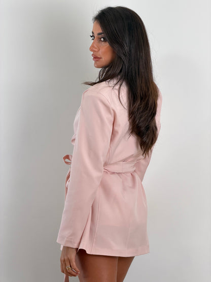 Abito Blazer rosa confetto 6876