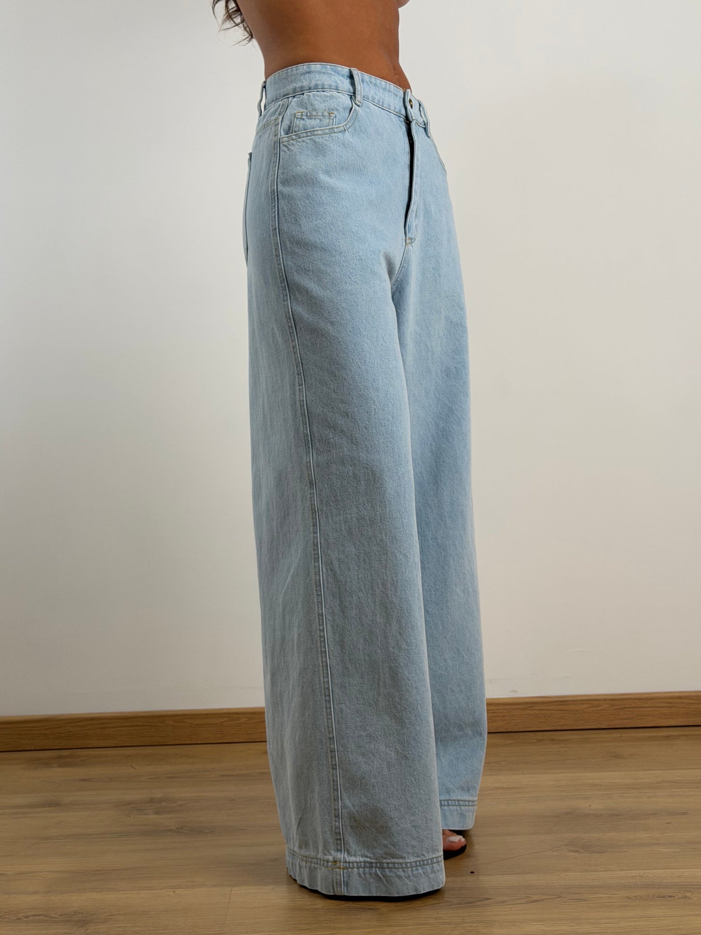 Jeans chiaro palazzo 6661