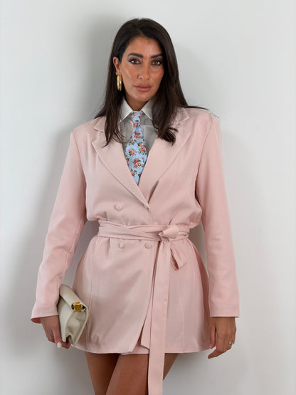 Abito Blazer rosa confetto 6876