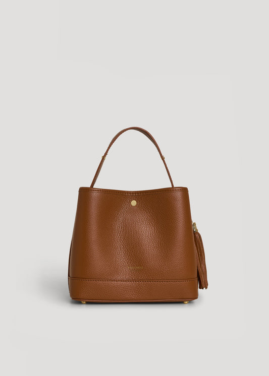 Borsa Kendy in pelle Dollaro Cuoio