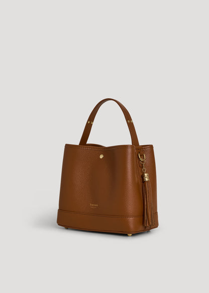Borsa Kendy in pelle Dollaro Cuoio