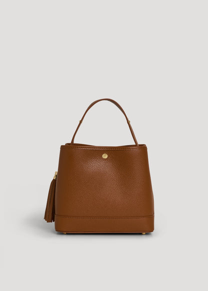 Borsa Kendy in pelle Dollaro Cuoio