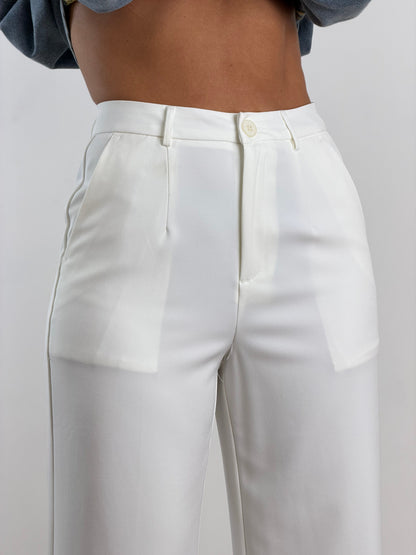 Pantaloni Etherea Bianco 9002