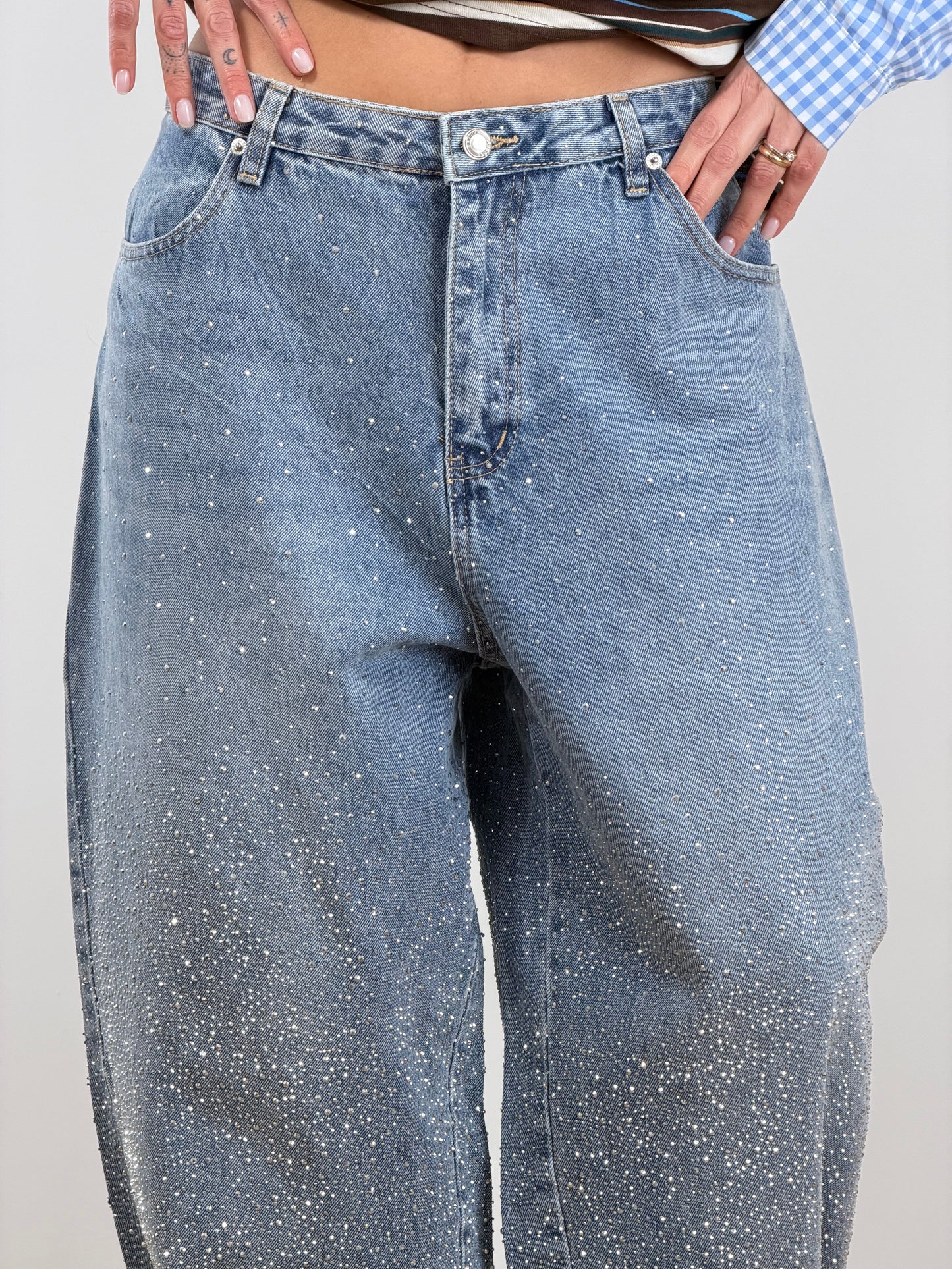 Jeans BALLOON SUPER SHINE A3114