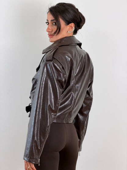 Giacca Vynil Choco 6688.