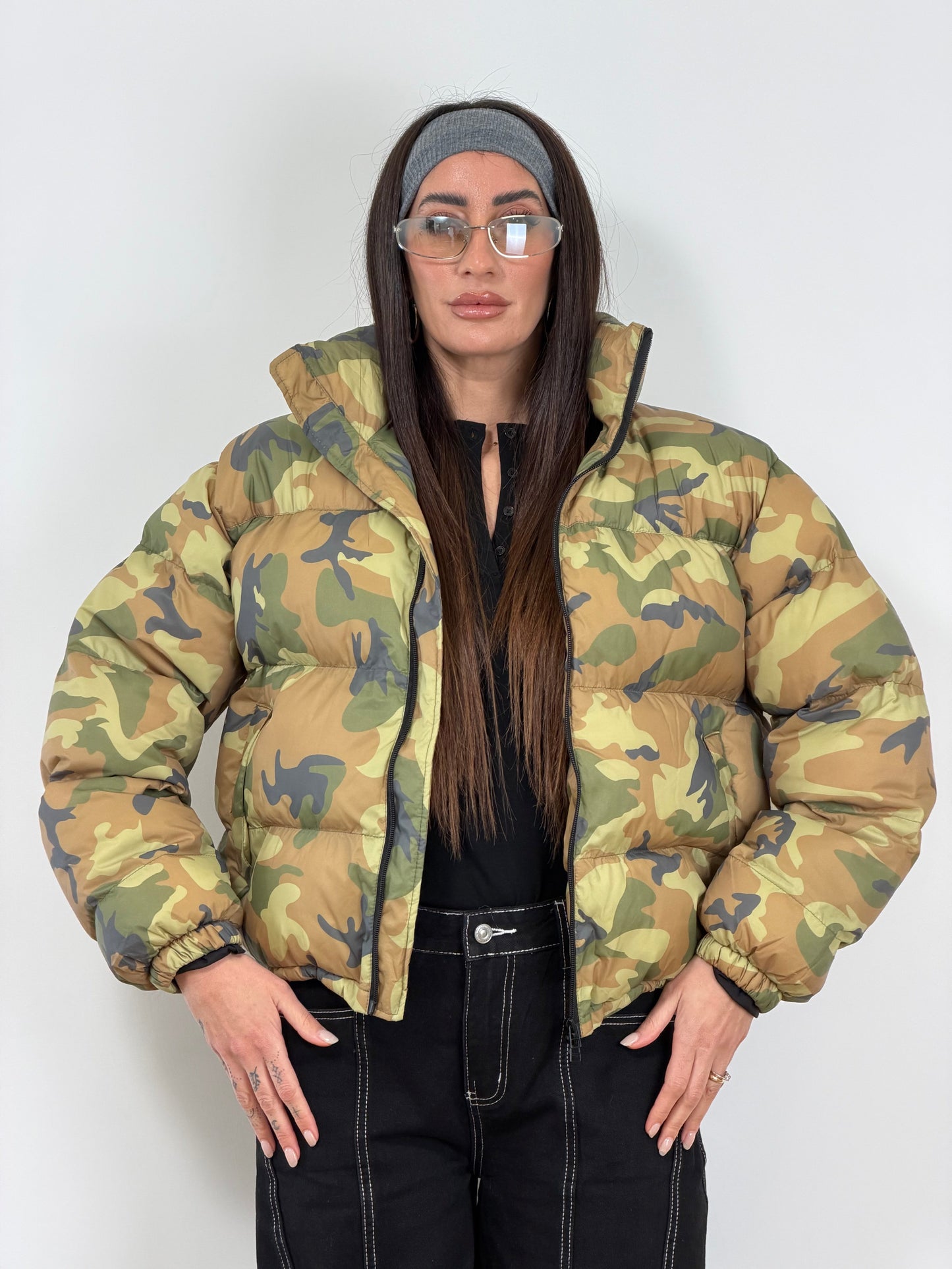 Bomber piumino mimetico 47951