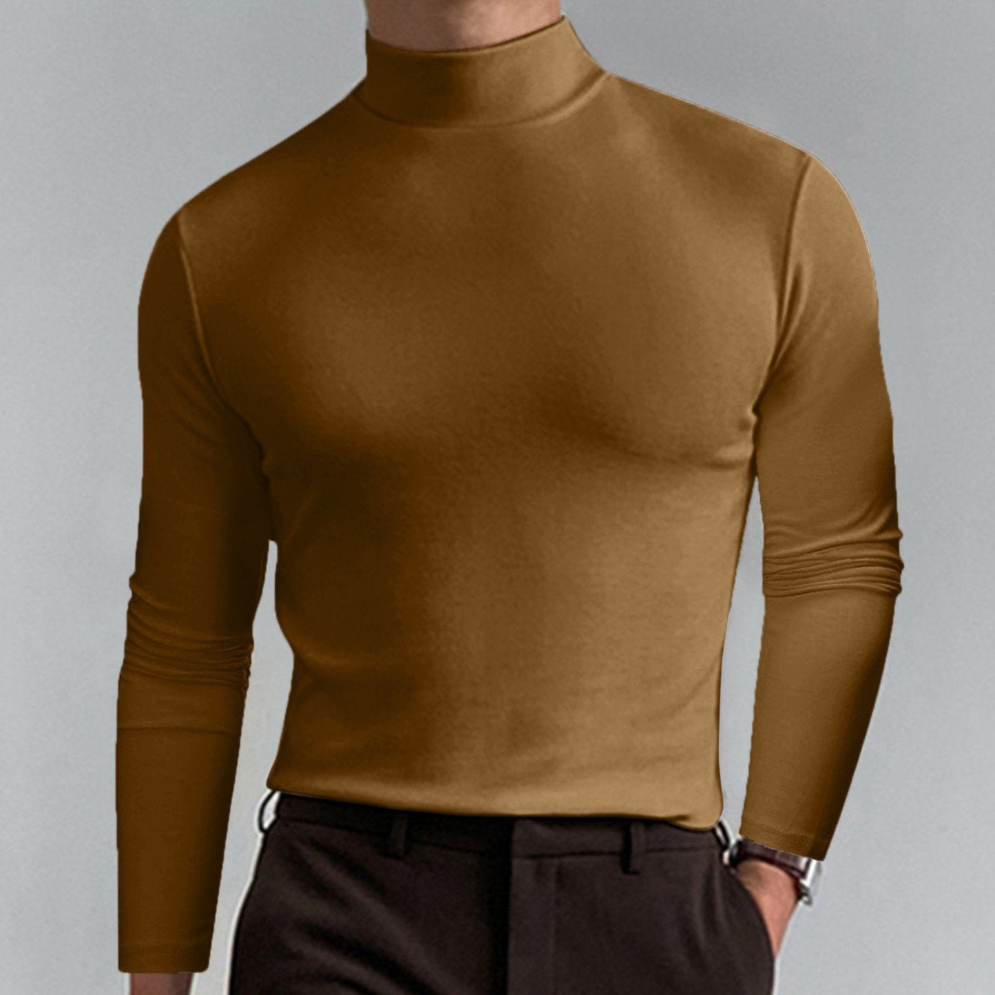 Camiseta de cuello alto