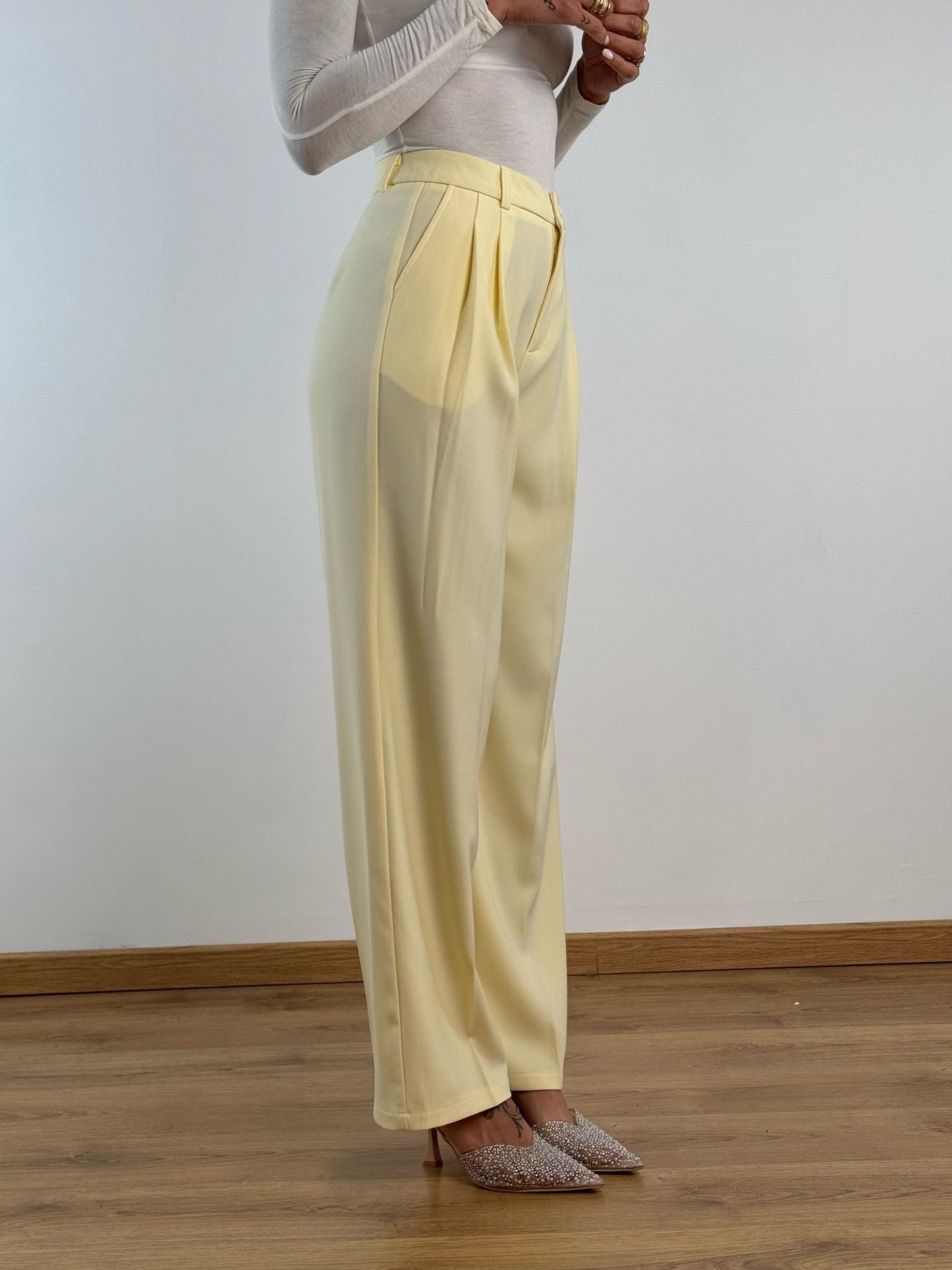 Pantalone SUN GIALLO PASTELLO  66608