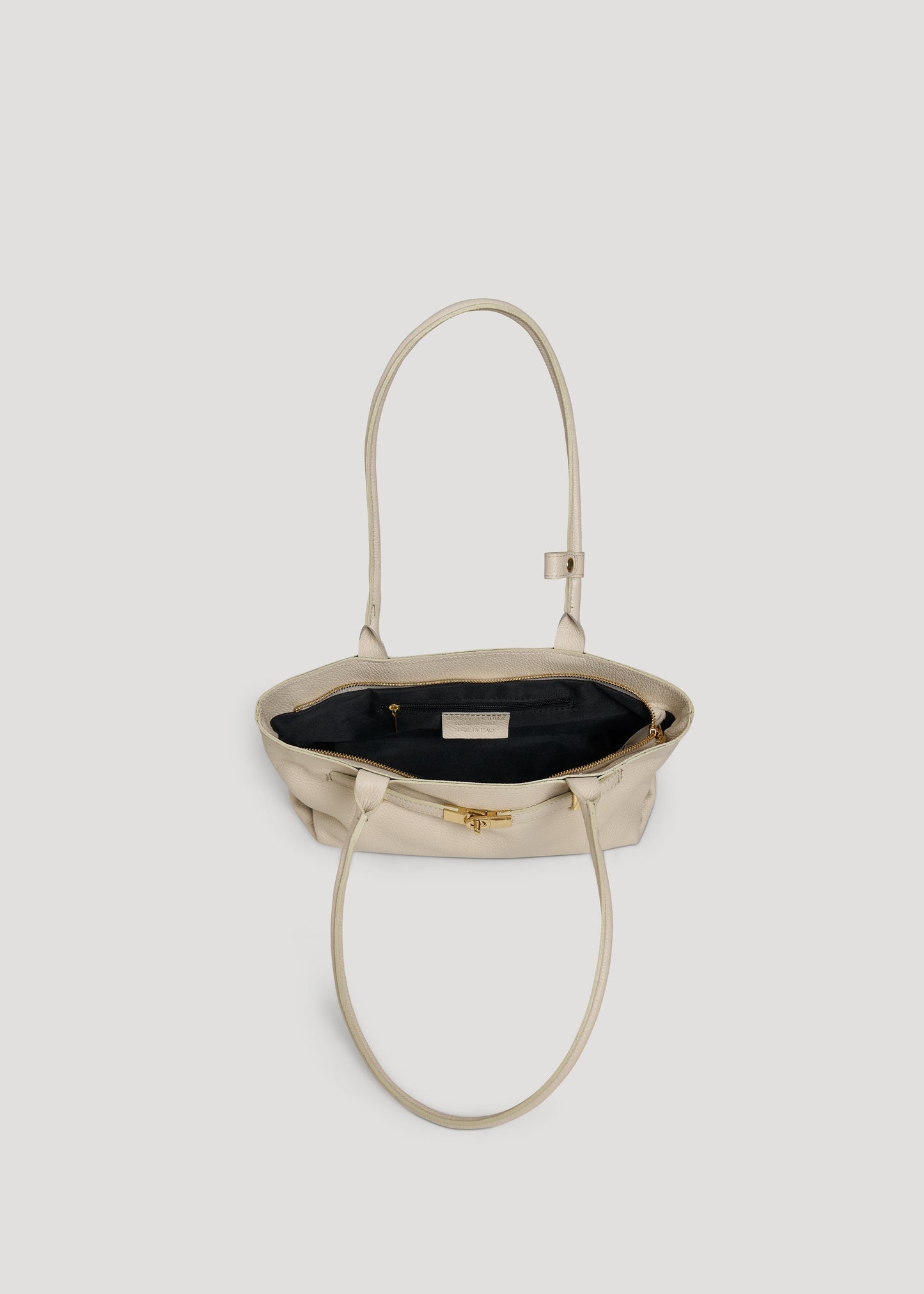 Borsa Lola in Pelle Togo Beige