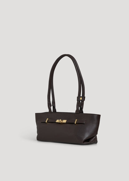 Borsa Lola in Pelle Togo Testa di Moro