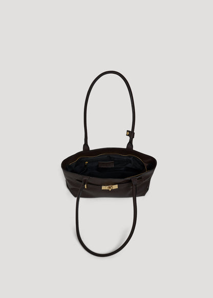 Borsa Lola in Pelle Togo Testa di Moro