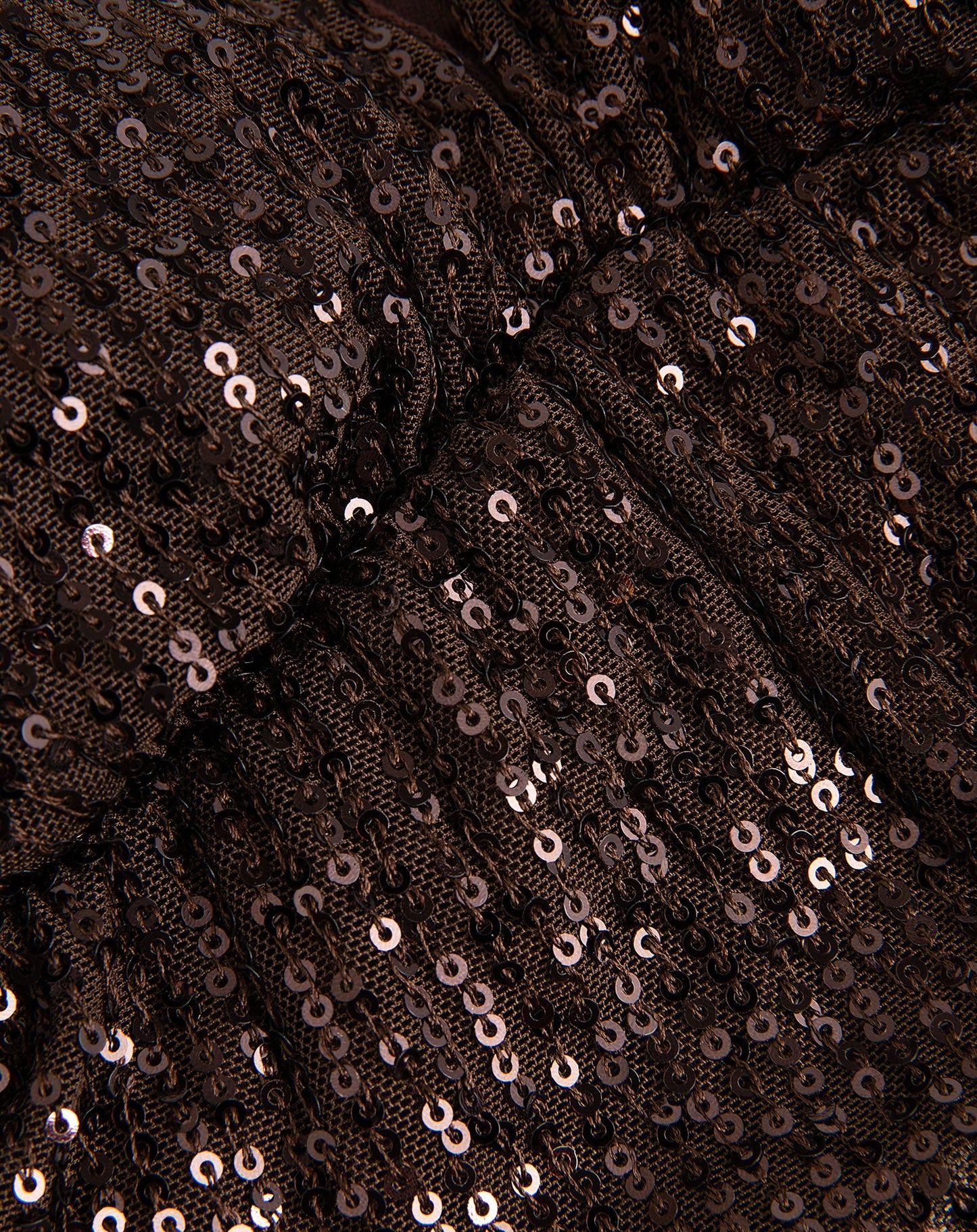 SEQUIN STRAP TOP BRUIN