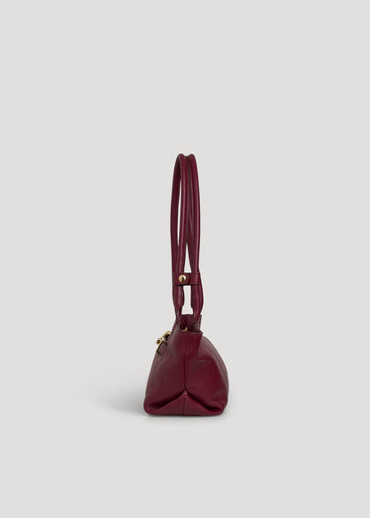 Borsa Lola in Pelle Togo Borgogna