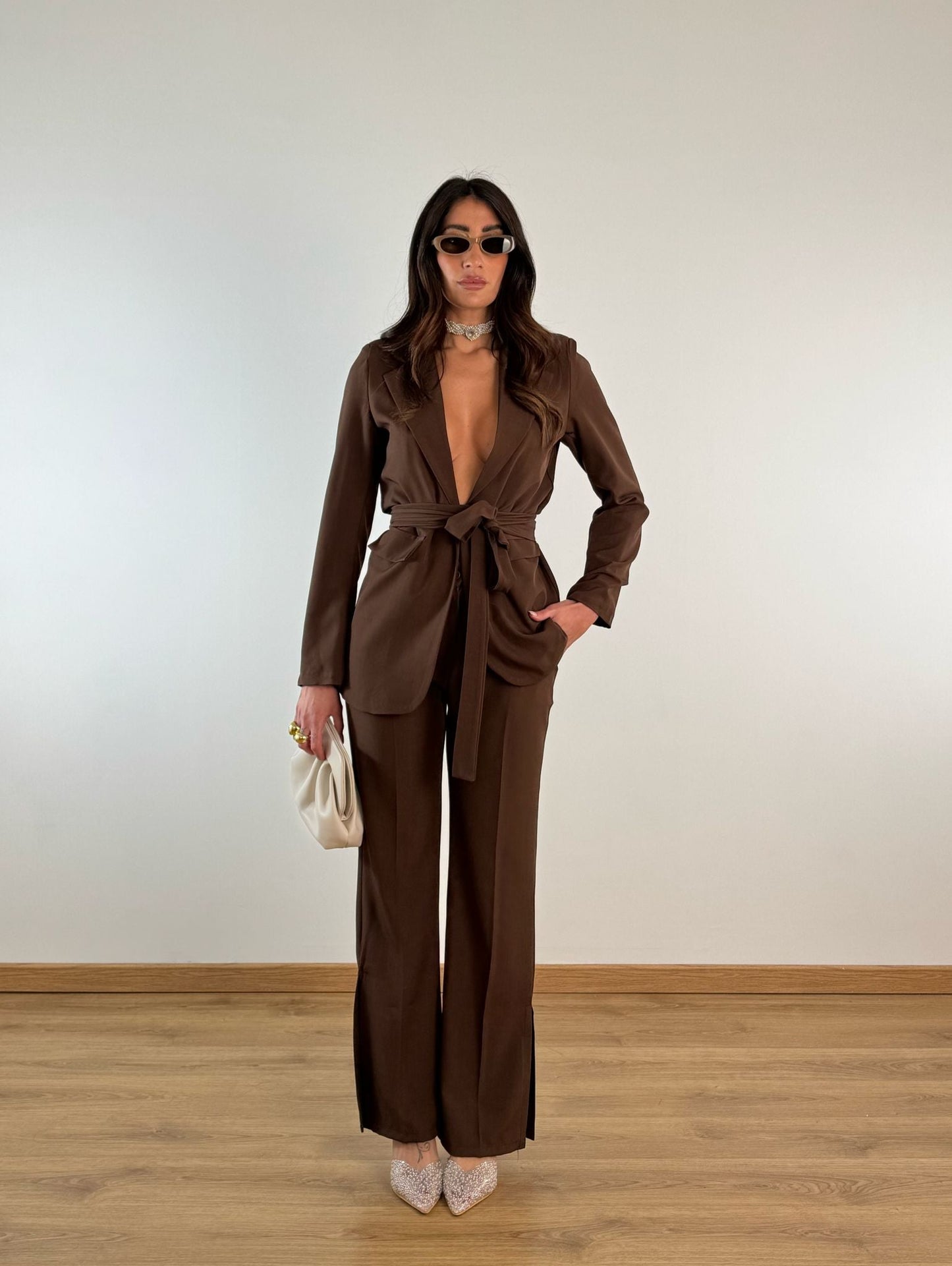 Tailleur fusciacca new MARRONE