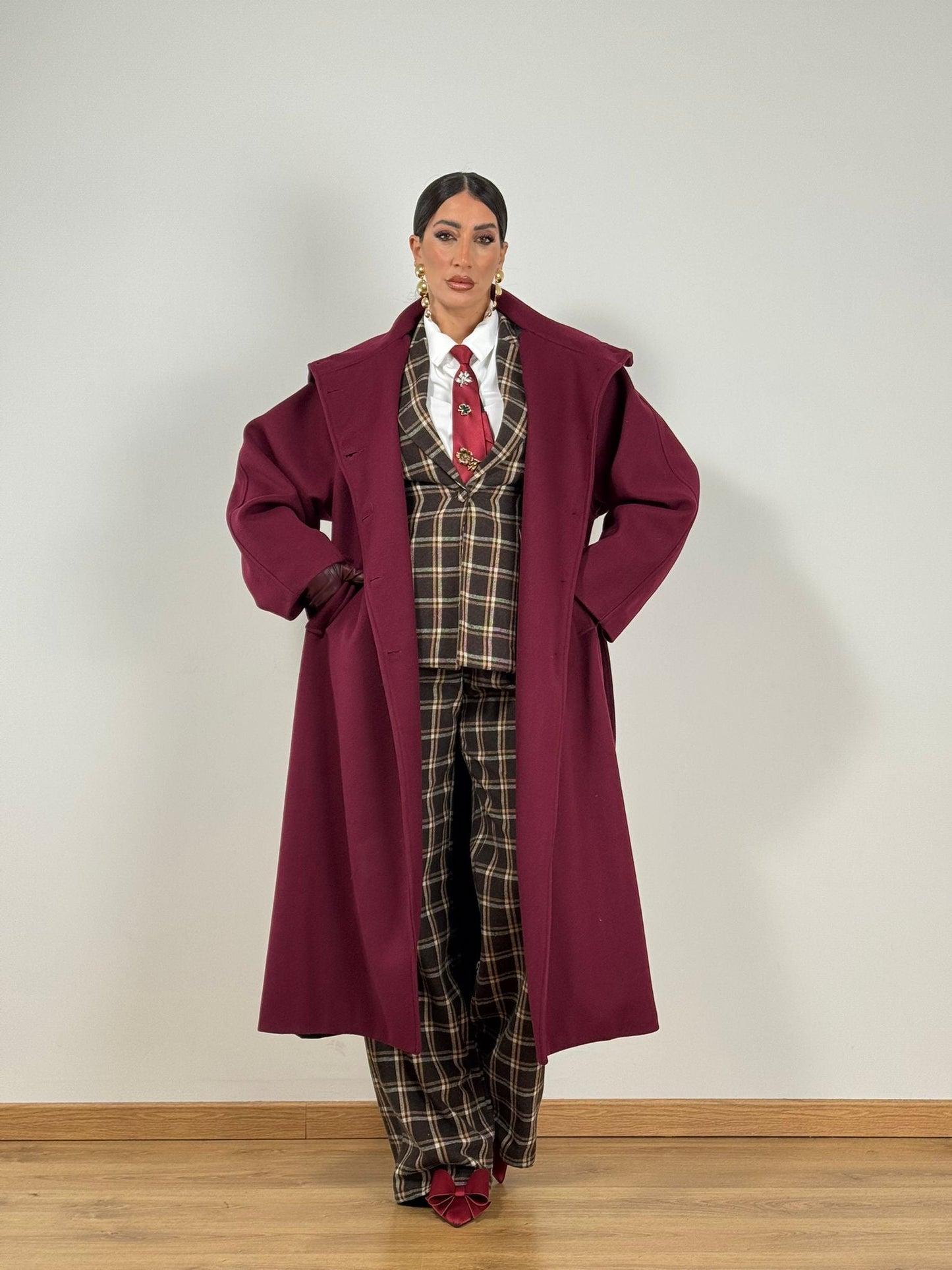 CAPPOTTO LUNGO AMARANTO CAPT4