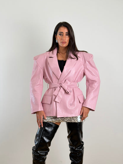 Blazer pink  ecopelle 10736-1