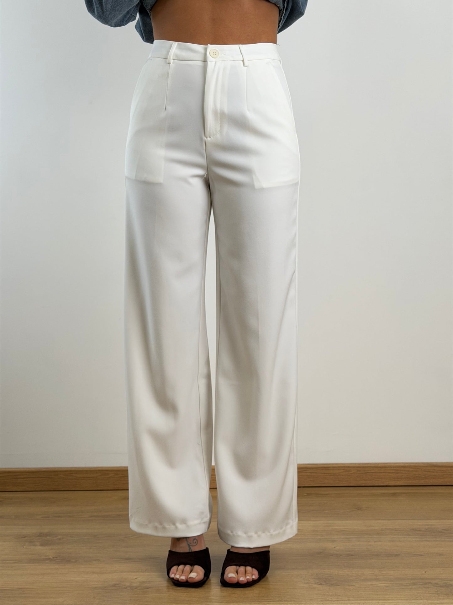 Pantaloni Etherea Bianco 9002