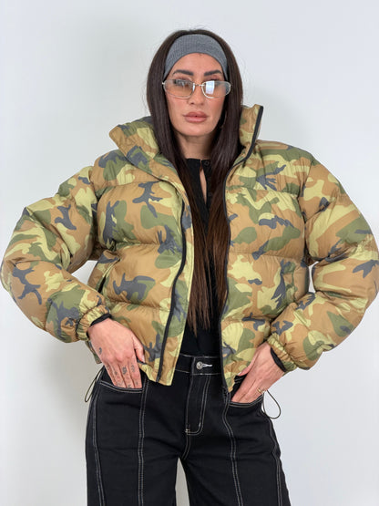 Bomber piumino mimetico 47951