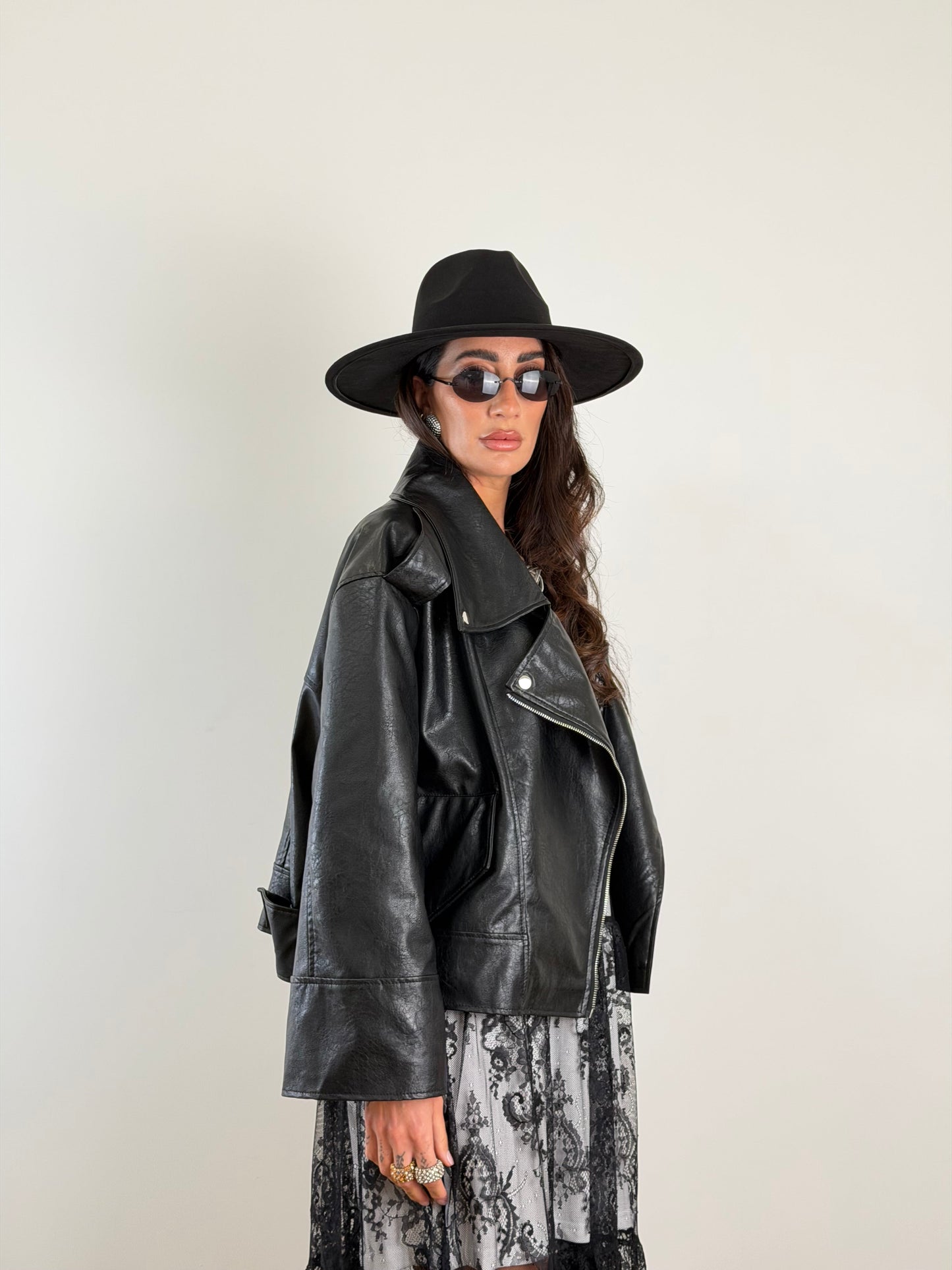 Giacca Biker Black HM534