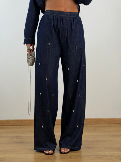 Coordinato denim Swarovski 2668