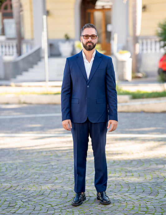Abito Uomo Blu Classico