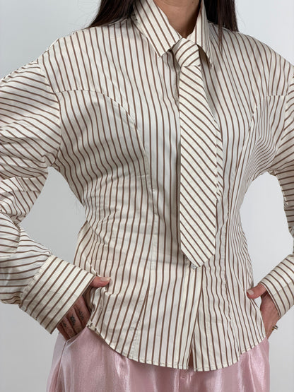 Camicia just west panna 12614C