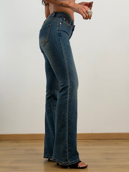 Jeans vita bassa MI25209
