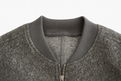 Teddy bomber grigio