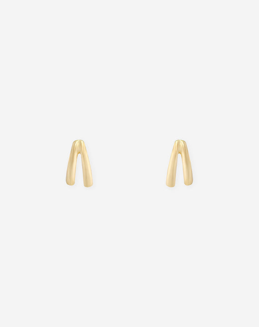 DOUBLE TWIN TEARDROP EARRINGS