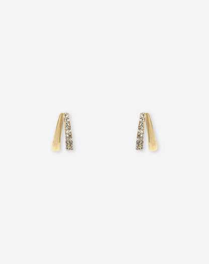 SMALL TWIN TEARDROP EARRINGS
