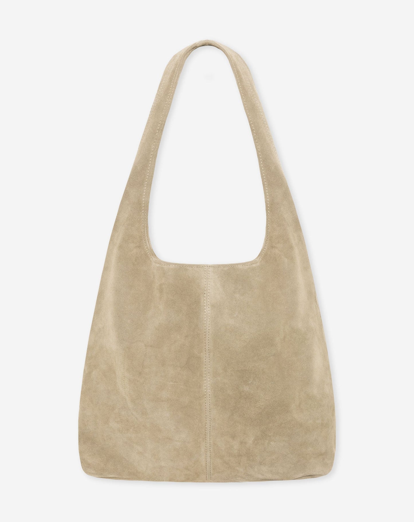 KAYLA SUEDE SHOPPER BEIGE