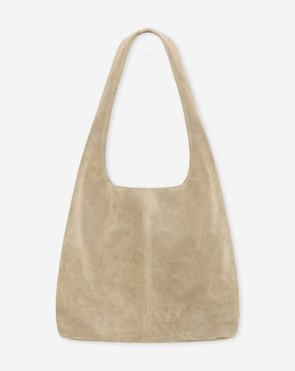 KAYLA SUEDE SHOPPER BEIGE
