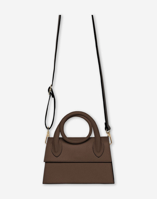 JOLIE FLAP BAG BRUIN