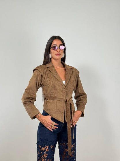 Giubbino SCAMOSCIATO DD75