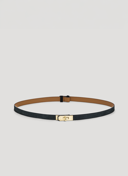 Cintura Baronne in Camoscio Nera Gift