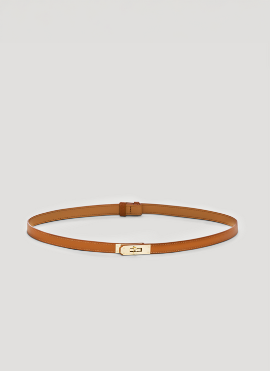 Cintura Baronne in pelle Cuoio Gift