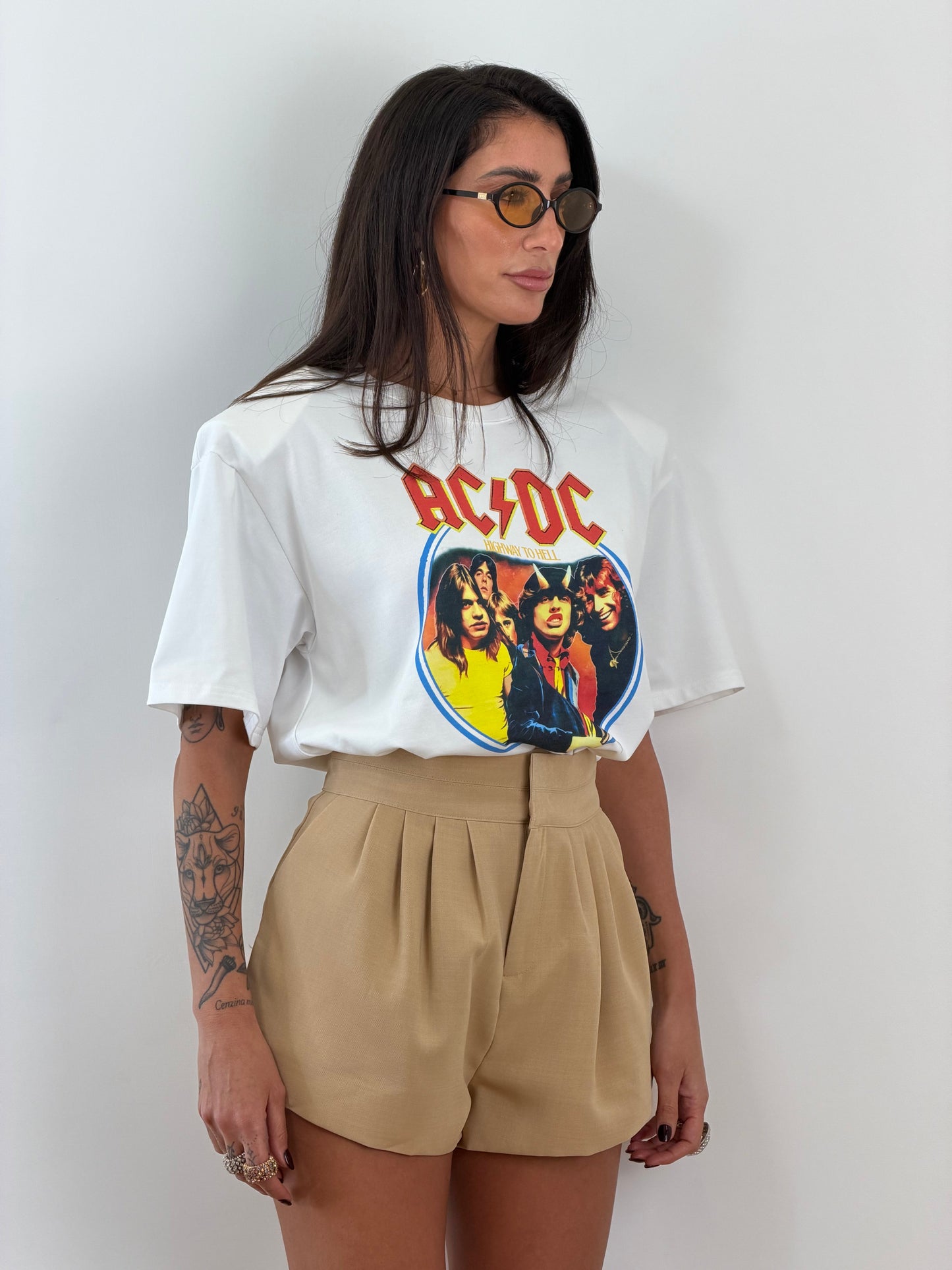 Short taupe 60231