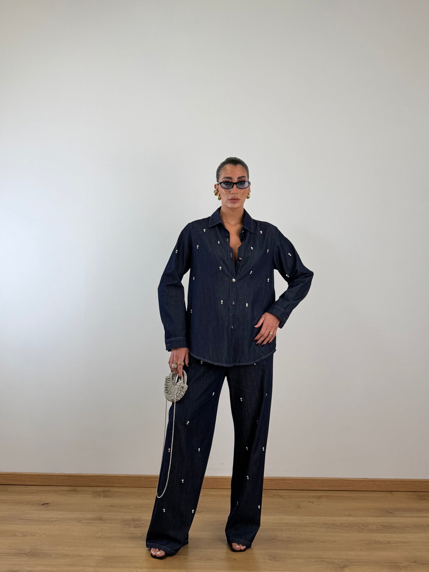 Coordinato denim Swarovski 2668